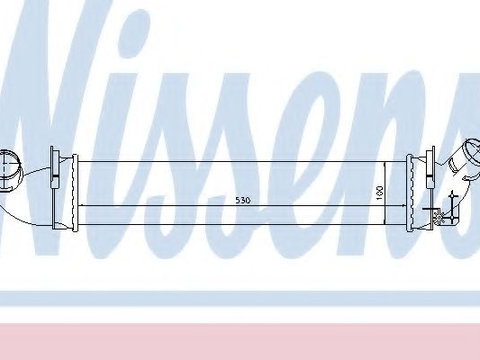 Intercooler RENAULT LOGAN I combi (KS_) (2007 - 2016) NISSENS 96602
