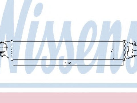 Intercooler SEAT ALHAMBRA (7V8, 7V9) (1996 - 2010) NISSENS 96634