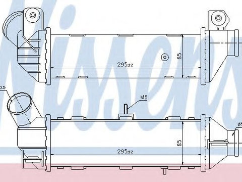 Intercooler SEAT CORDOBA Vario (6K5) (1996 - 1999) NISSENS 96769