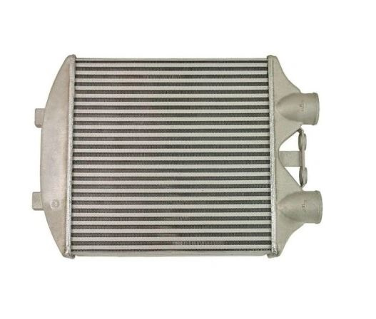 Intercooler Seat Ibiza Cupra (6L), 05.2004-03.2008, motor 1.8 T 132kw, benzina, 1.9 TDI 118kw, diesel, cutie manuala, cu/fara AC, aluminiu brazat, 369x372x56 mm,