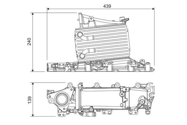 Intercooler Valeo VW ARTEON SHOOTING BRAKE (3H9) 2020-2025 - 818683