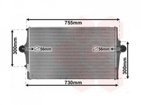 INTERCOOLER VOLVO XC70 2000-> Radiator intercooler benzina/ diesel ->2003 688x421x30 PIESA NOUA ANI 2000 2001 2002 2003 2004 2005 2006 2007