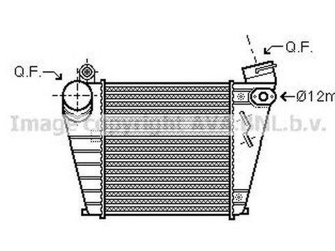 Intercooler VW GOLF IV 1J1 AVA I4200