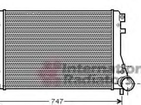 Intercooler VW GOLF VI Variant AJ5 VAN WEZEL 58004306