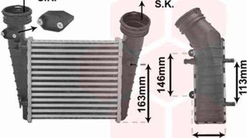 Intercooler VW Passat 1.9 TDI AVB / AVF 