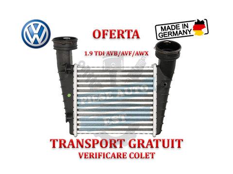 Intercooler VW Passat 1.9 TDI AVB / AVF / AWX + Transport Gratuit