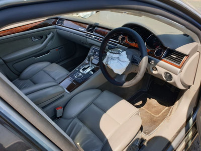 Interior Audi A8 S-Line Piele Crem