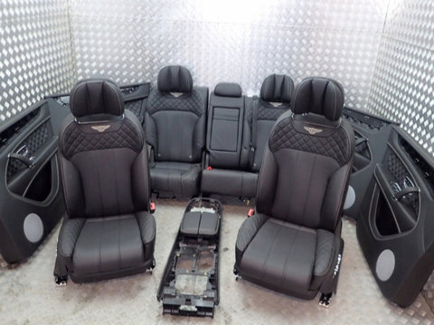 Interior complet Bentley Bentayga negru