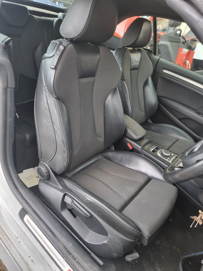 Interior Complet Piele Audi A3 8V Cabrio 2017, S-L