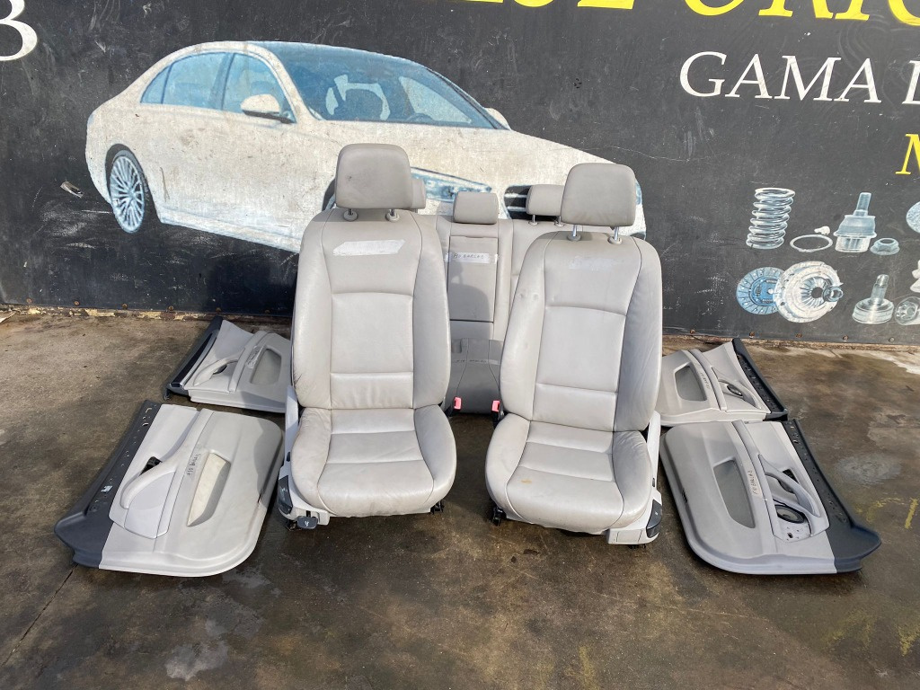 Interior complet piele crem semi-electric recaro Bmw F10 2010-2017