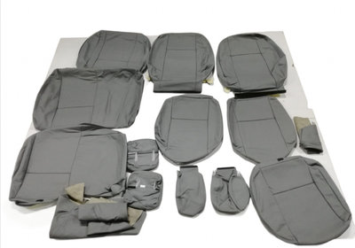 Interior complet, piele, culoare gri, Land Rover F