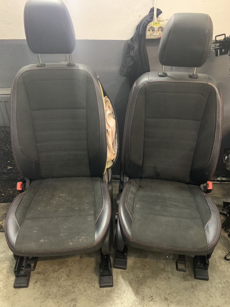Interior Complet Piele Și Material Textil Ford Ec