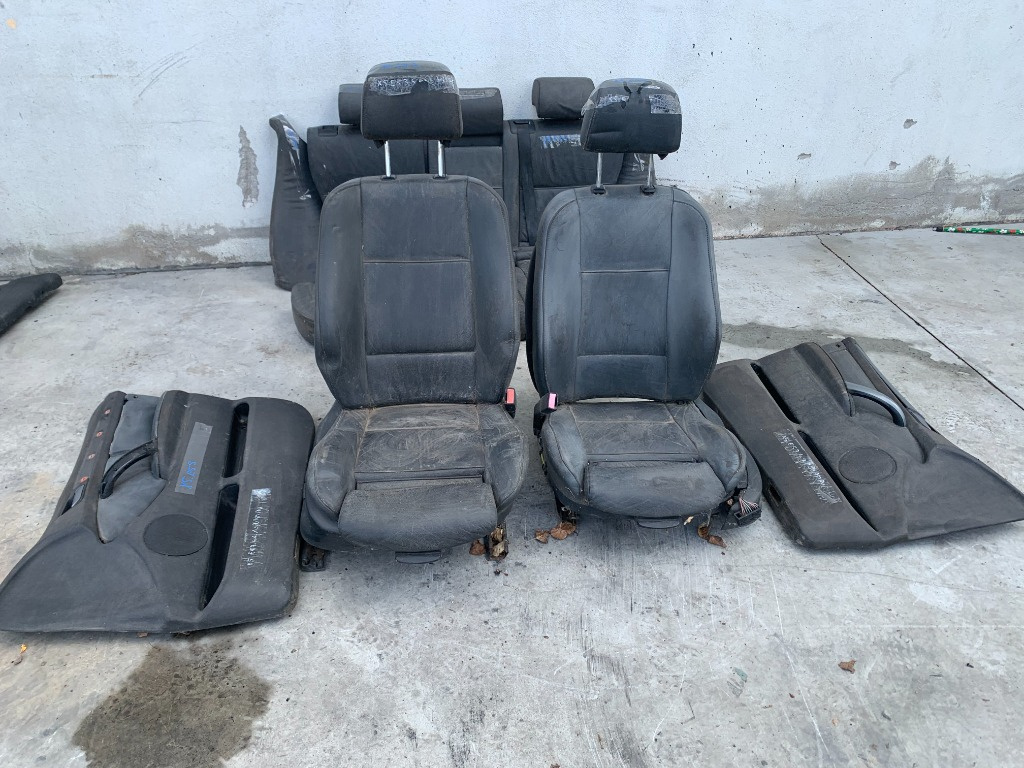 Interior complet piele neagra electric Bmw E53 1999-2006
