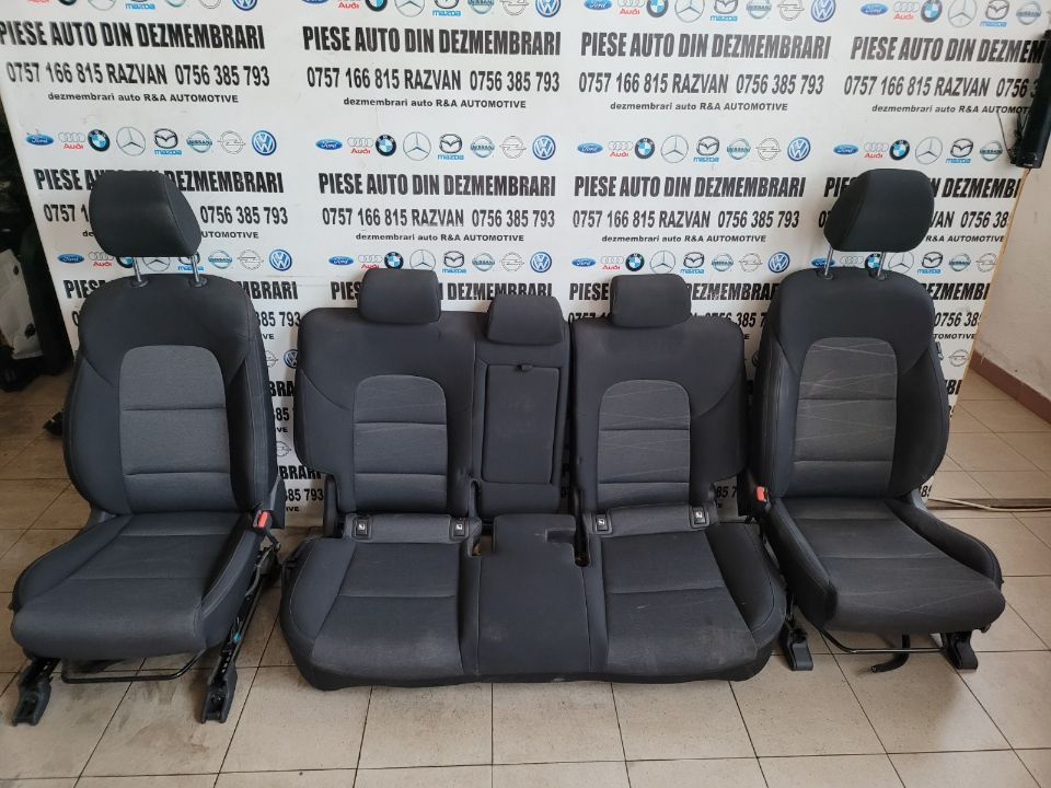 Interior Complet Scaune Banchete Spatar Textil Hyundai Tucson An 2015-2020 Volan Stanga