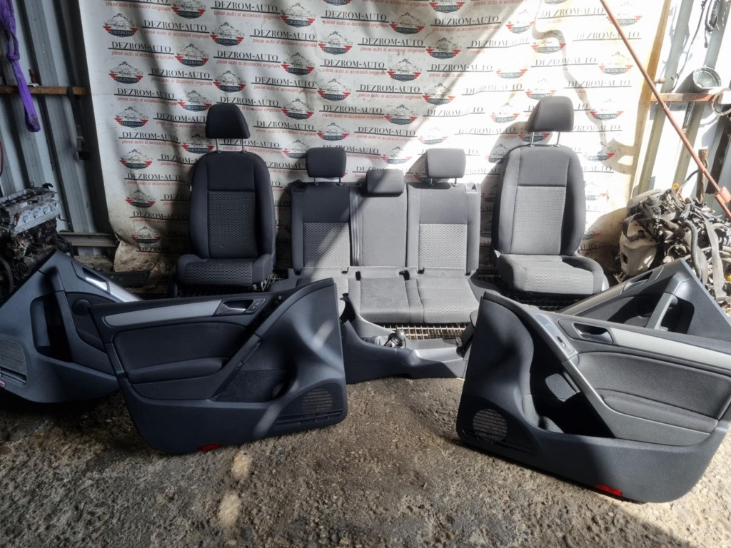 Interior complet (scaune fata textil fara incalzir