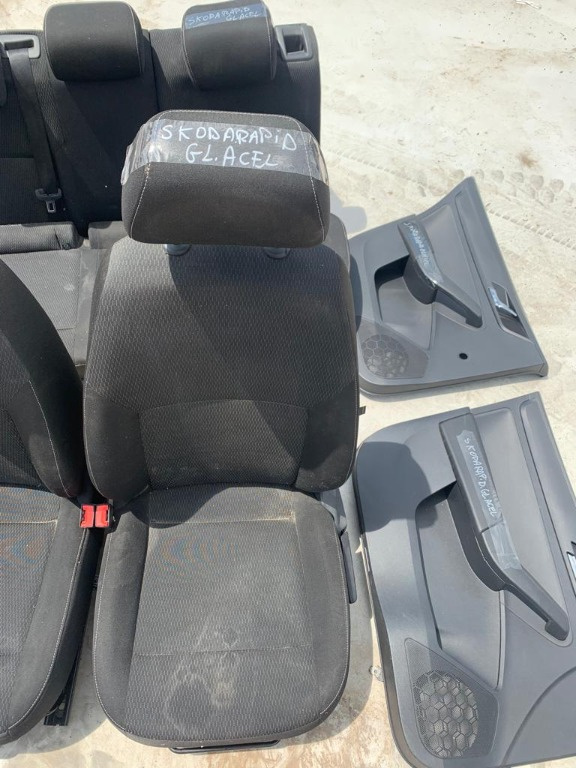 Interior complet textil manual Skoda Rap