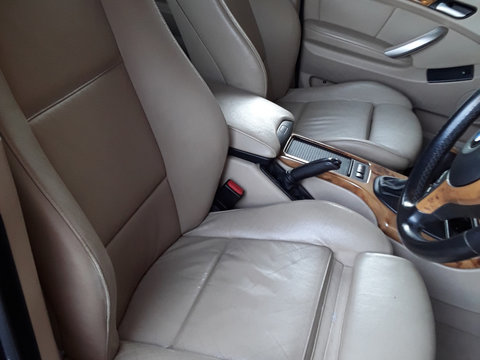 Interior din piele complet BMW X5 e53 2002 crem