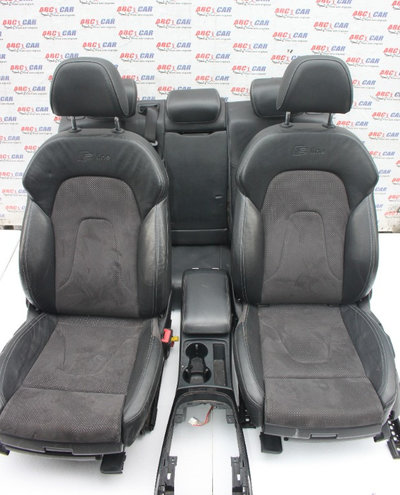 Interior din piele si alcantara S-Line Audi A4 B8 