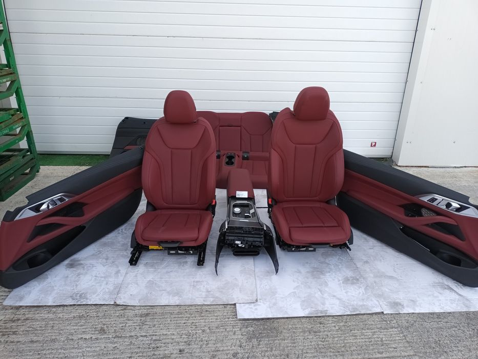 Interior piele bmw serie 4 cabriolet lci 2023 g23