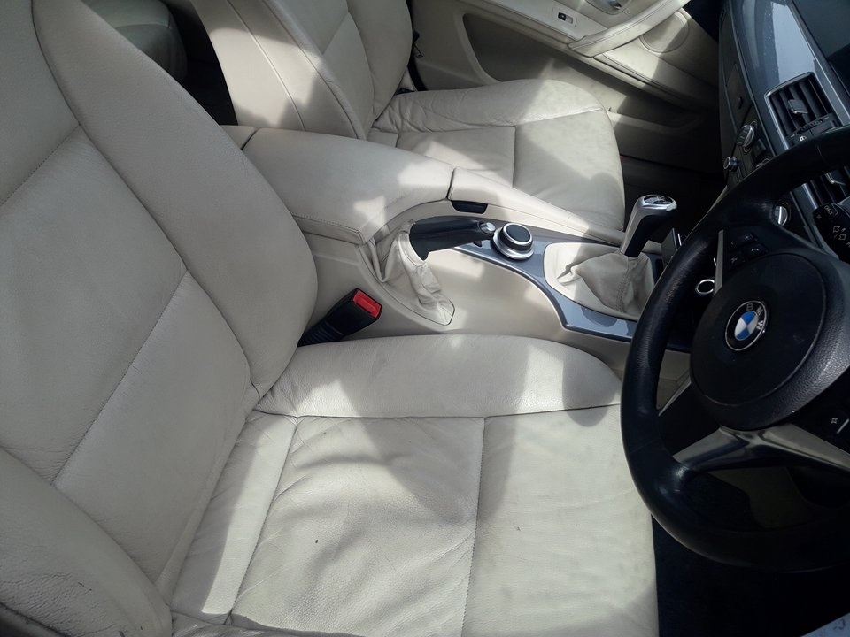 Interior piele crem Bmw E60