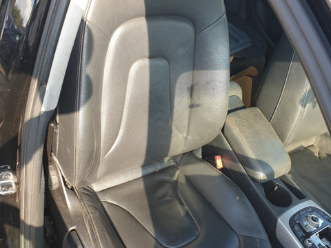 Interior Piele cu Incalzire Scaune Fata Stanga Dreapta si Bancheta Sezut cu Spatar Audi A4 B8 B8.5 Berlina Sedan 2008 - 2016 [1608]