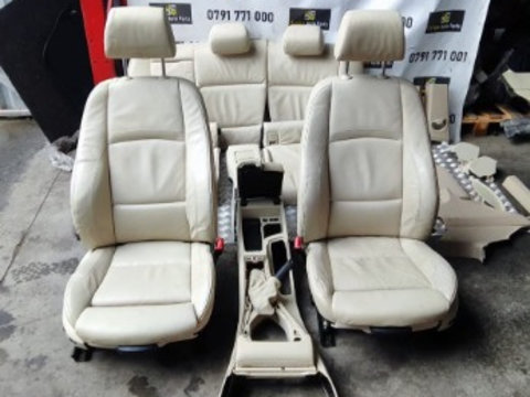 Interior piele cu scaune ful electric cu memerie BMW seria 3 E92 / E93 3.0 D cod motor N57D30A an 2012