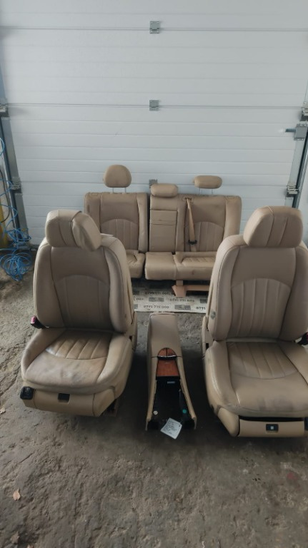 Interior piele cu scaune ful electric si ventilate cu memorie Mercedes E-class S211 3.0 DCI cod motor 6429