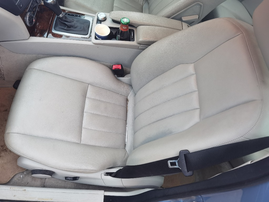 Interior piele gri mercedes w204