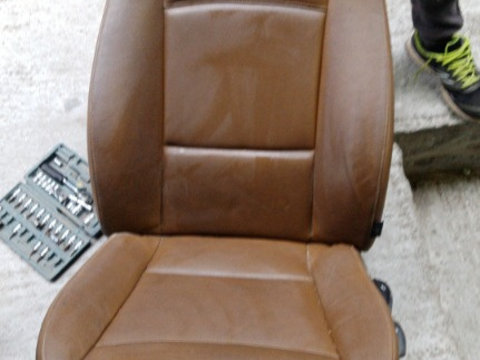 Interior piele maro Bmw x1 e84 scaune reglabile manuale nu sunt electrice fără încălzire