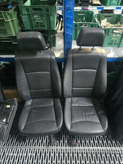 Interior piele neagra bmw e90 fara incalzire de uk