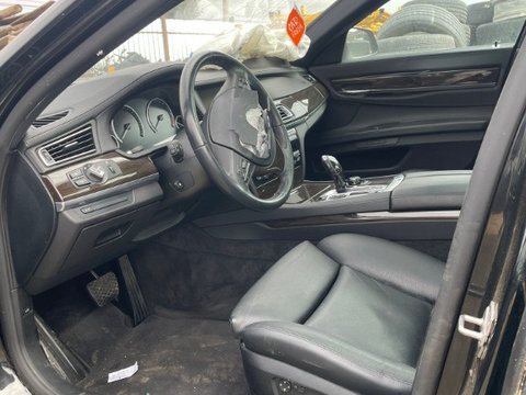 Interior piele neagra cu incalzire BMW seria 7 F01