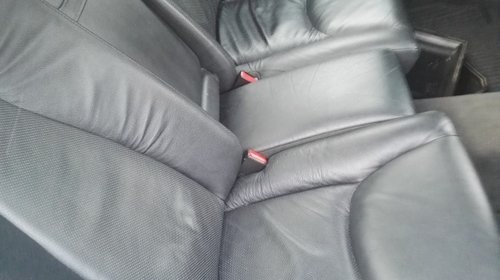 Interior piele neagra Mercedes S class W