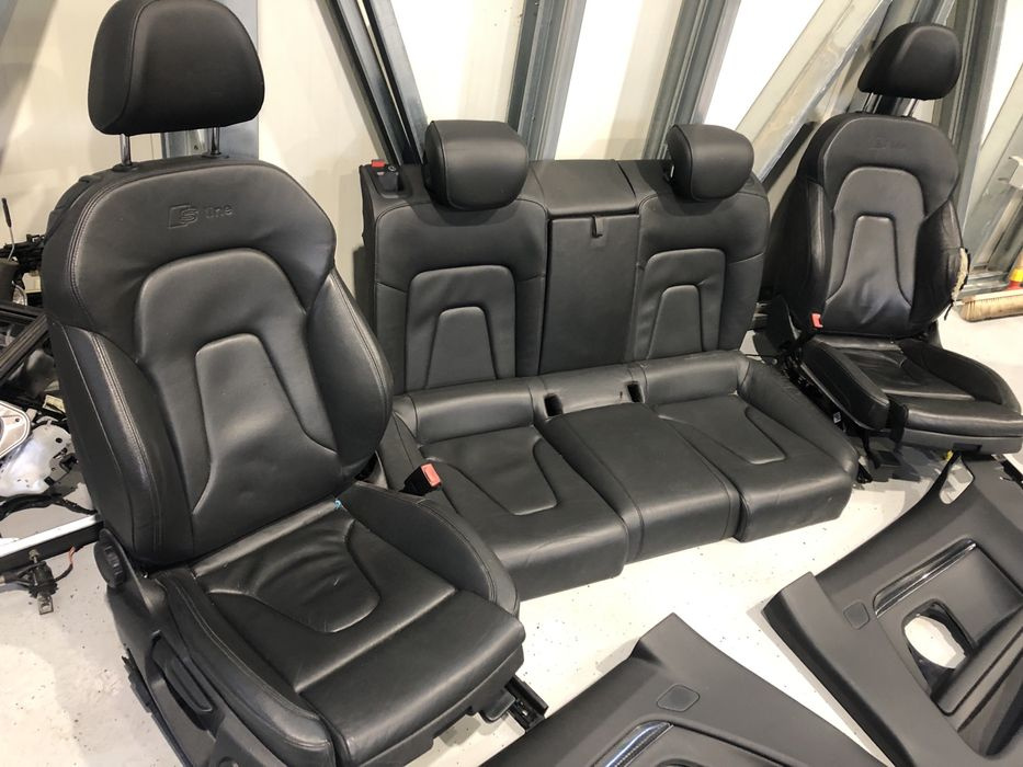 Interior piele S line sport. Audi A5 8T 