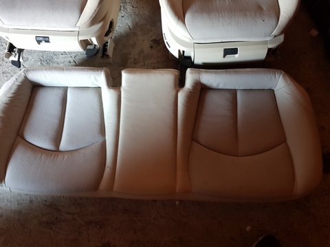 Interior scaune+bancheta mercedes w211 E-class avantgarde semi piele 2003