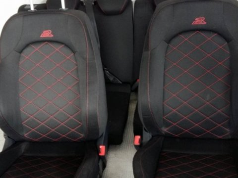 Interior textil seat ibiza 6j cupra boccanegra