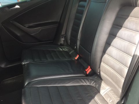 Interior VW Passat B6 piele neagra full electric si incalzire