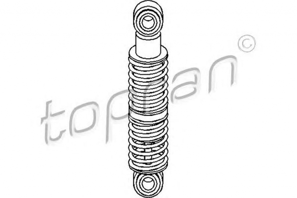 Intinzator curea AUDI A6 4B2 C5 TOPRAN 109806