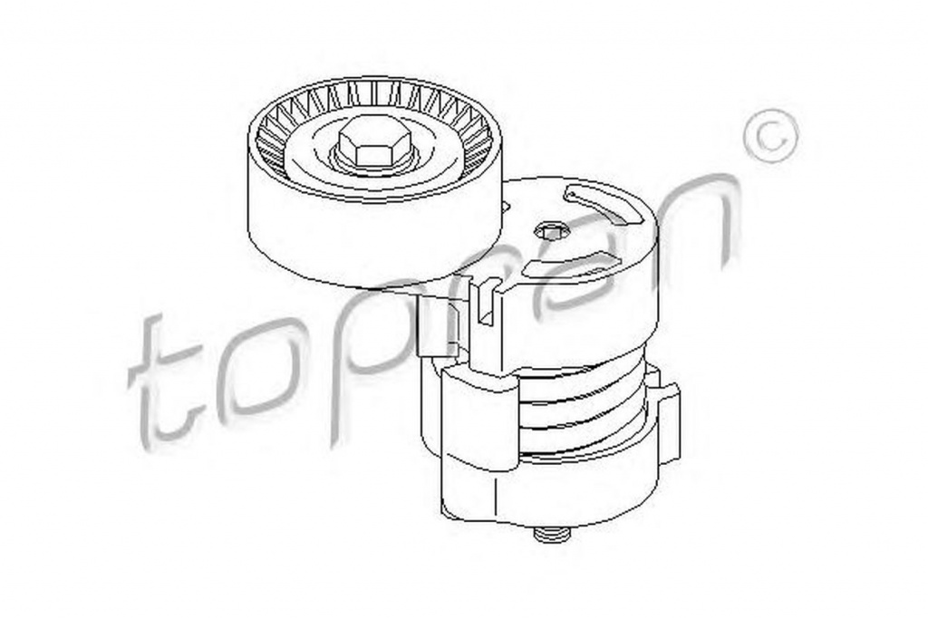 Intinzator curea BMW 1 Cabriolet E88 TOPRAN 501496