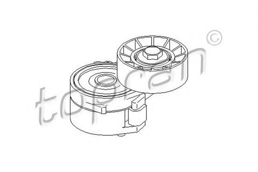 Intinzator curea CITROEN C5 II RC TOPRAN 722412 PieseDeTop