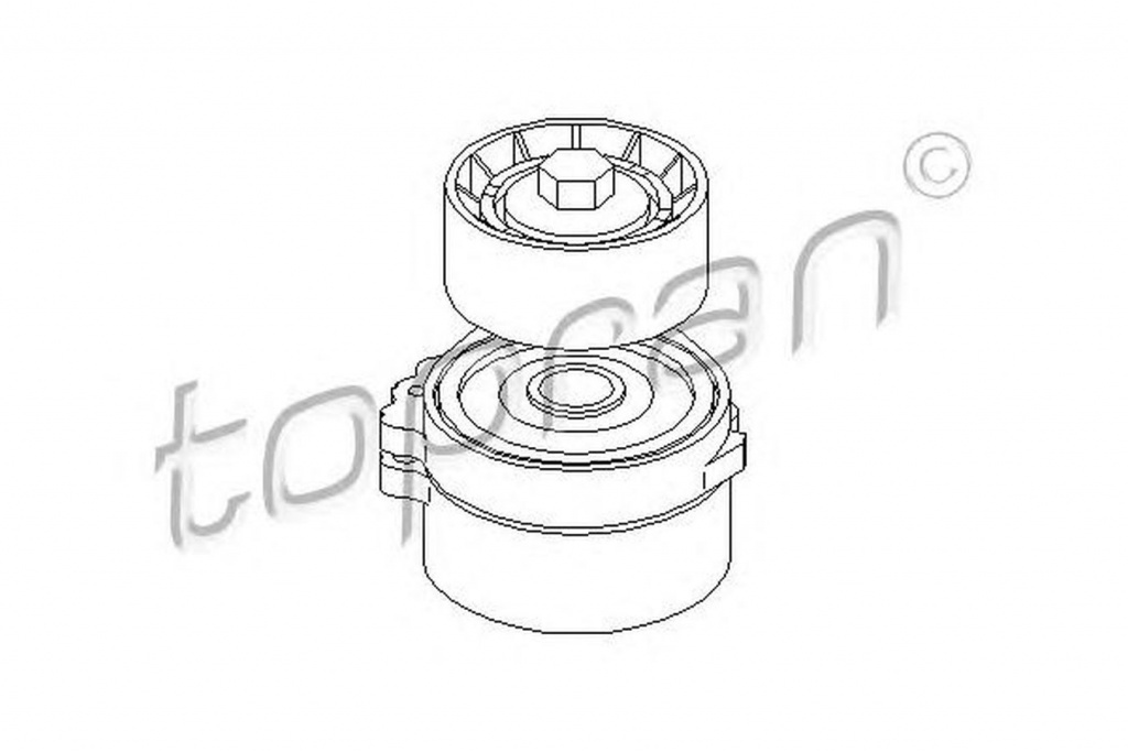 Intinzator curea CITROEN JUMPY caroserie BS BT BY BZ TOPRAN 722410 PieseDeTop