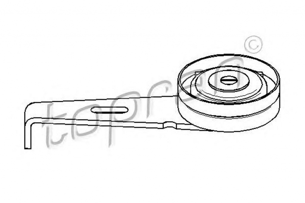 Intinzator curea CITROEN ZX N2 TOPRAN 722410 PieseDeTop