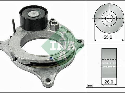 Intinzator curea, curea distributie (534059810 INA) BMW,BMW (BRILLIANCE)