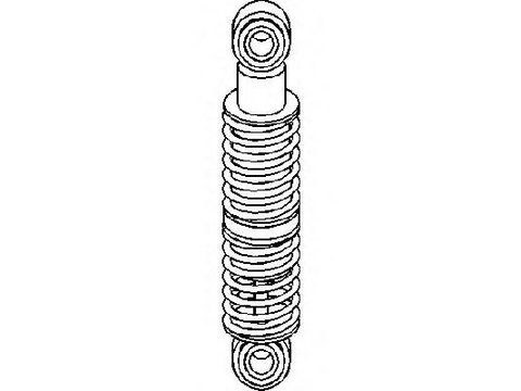 Intinzator curea, curea distributie AUDI A6 limuzina (4B2, C5), AUDI A6 Avant (4B5, C5), AUDI A4 (8E2, B6) - TOPRAN 109 806