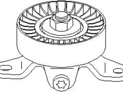 Intinzator curea, curea distributie FORD FIESTA Mk III (GFJ), FORD ESCORT Mk VII (GAL, AAL, ABL), FORD ESCORT Mk VII limuzina (GAL, AFL) - TOPRAN 302