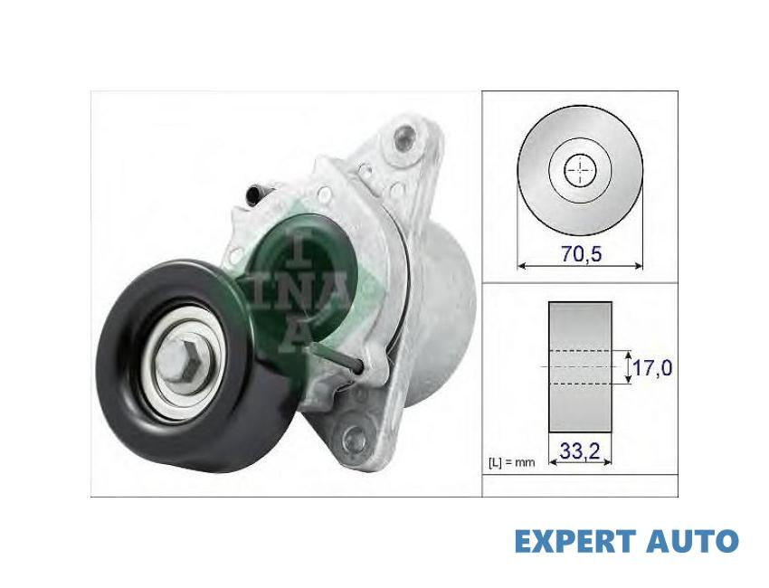 Intinzator curea, curea distributie Nissan NAVARA pick-up (D23) 2014-2016 #8 119555X00D