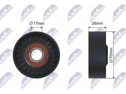 Intinzator curea, curea distributie NTY RNK-CH-021