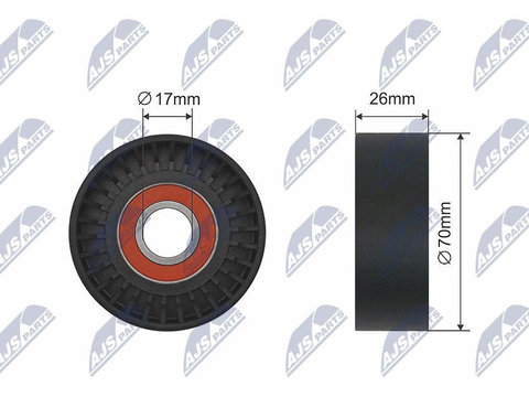 Intinzator curea, curea distributie NTY RNK-ME-008