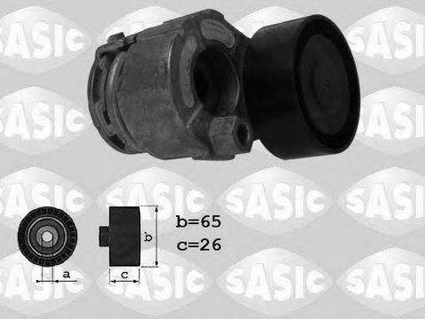 Intinzator curea, curea distributie RENAULT KANGOO (KC0/1_), RENAULT CLIO Mk II (BB0/1/2_, CB0/1/2_), RENAULT KANGOO Rapid (FC0/1_) - SASIC 1624009