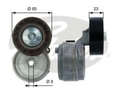 Intinzator curea, curea distributie SANTANA PS10/ANIBAL, IVECO DAILY III caroserie inchisa/combi, IVECO DAILY III platou / sasiu - GATES T38588