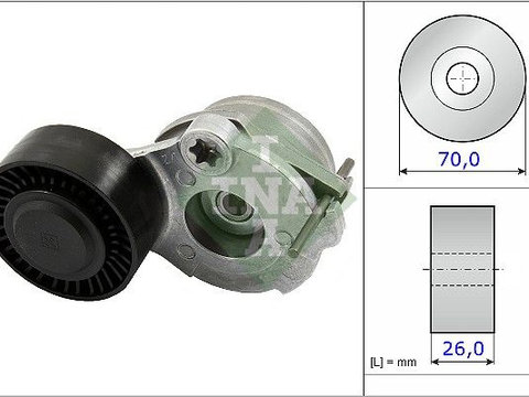 Intinzator curea, curea distributie Schaeffler INA 534 0470 10